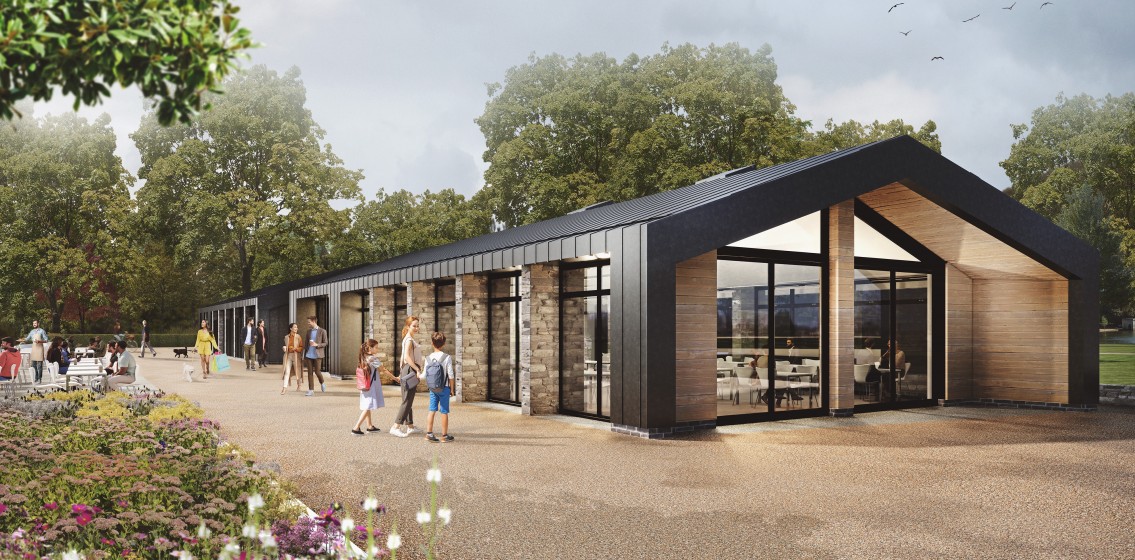 Mote Park Cafe, Visitor Centre and Estate Services Building image 1